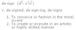 The definition of design